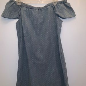 J. Crew factory chambray dress